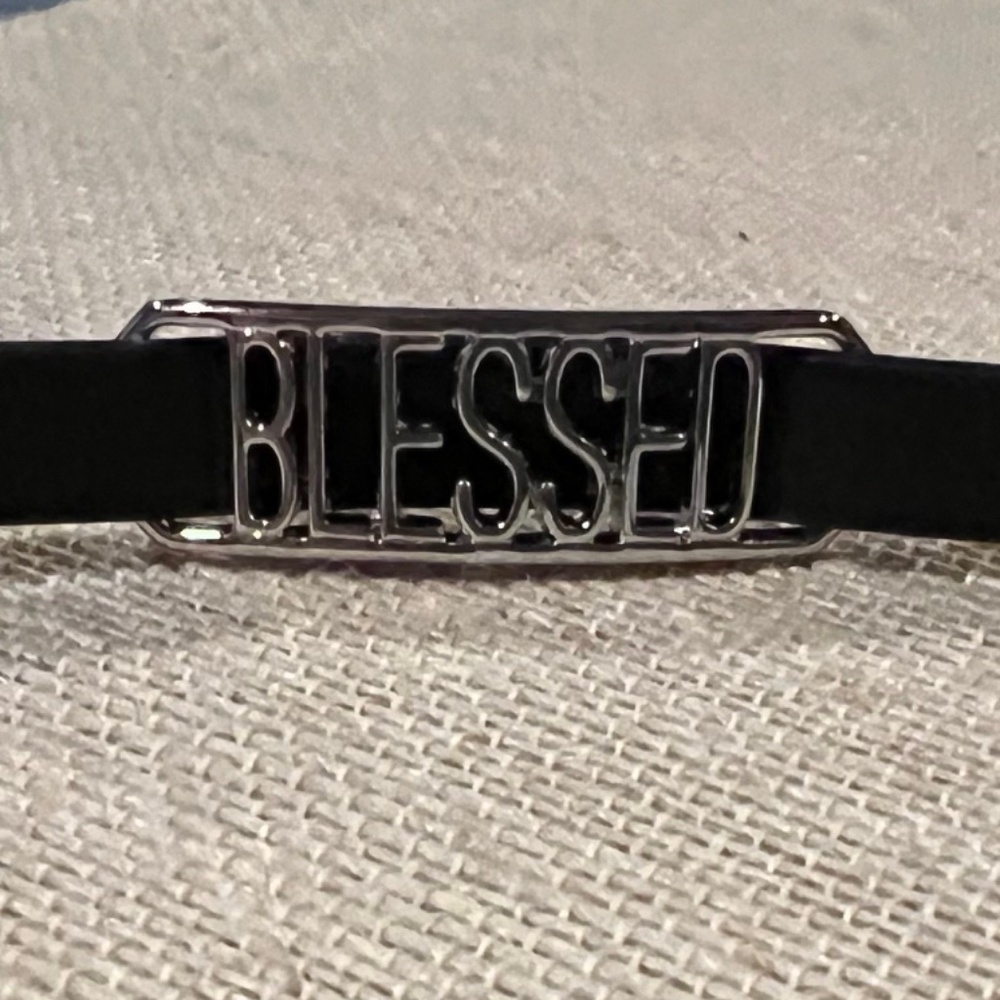 Origami Owl Silver BLESSED Expression Frame